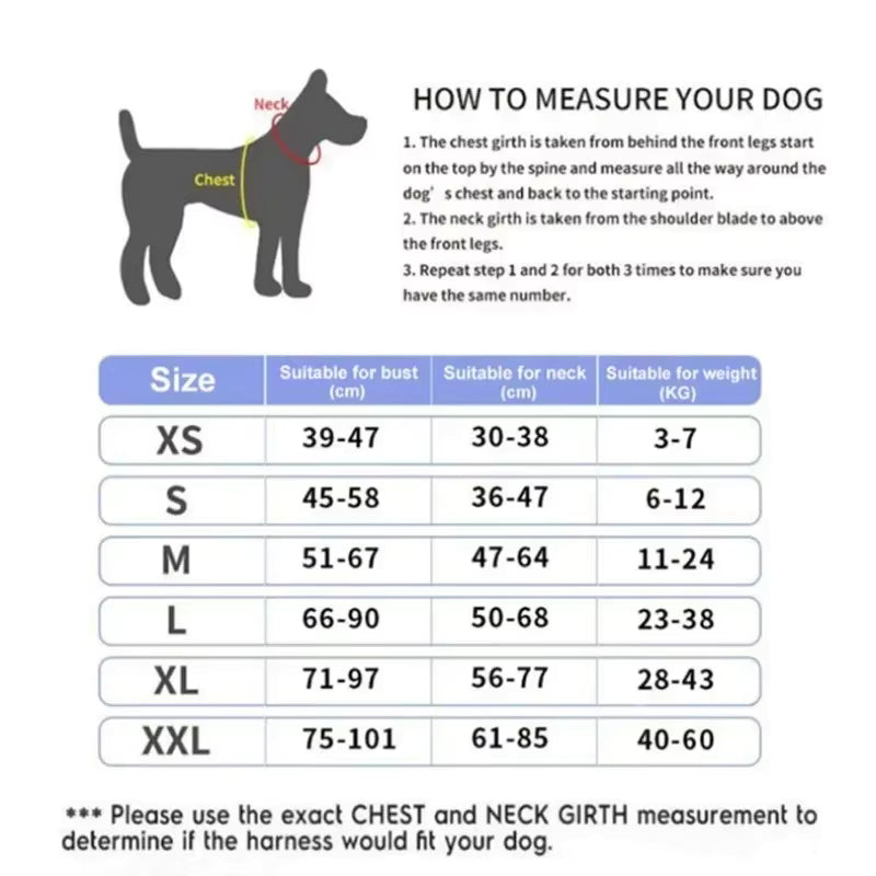 Dog Tactical Harness Customisable ID Patches Handle Reflective Adjustable XS–XL – Pethurst