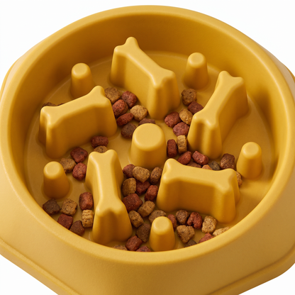 Slow Feeder Dog Bowl Anti-Gulp Maze Pattern Non-Slip Dishwasher Safe All Breeds – Pethurst