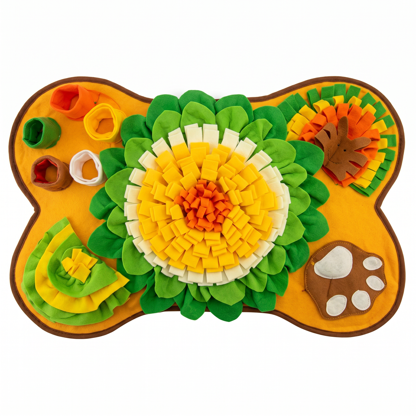 Dog Snuffle Mat Nose Work Enrichment Feeding Mat Non-Slip 63.5x43cm – Pethurst