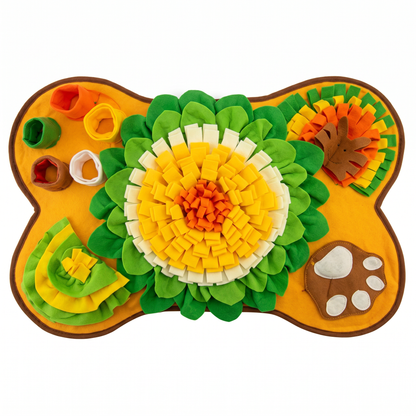 Dog Snuffle Mat Nose Work Enrichment Feeding Mat Non-Slip 63.5x43cm – Pethurst