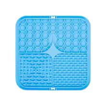Dog Lick Mat Calming Enrichment Non-Slip Silicone 15.5x15.5cm – Pethurst