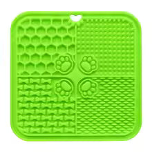Dog Lick Mat Enrichment Kit Silicone 4-Section Non-Slip with Spreader – Pethurst