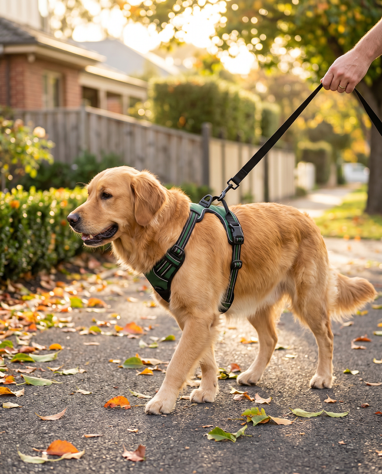 Dog Harness No Pull Padded Adjustable Handle Reflective All Breeds S–XL – Pethurst