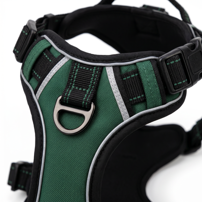 Dog Harness No Pull Padded Adjustable Handle Reflective All Breeds S–XL – Pethurst